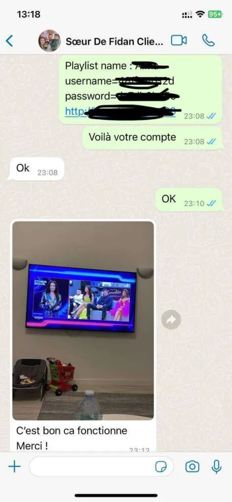 WhatsApp customer chat feedback screenshot 6